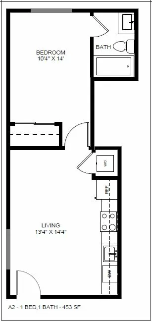 A2 floor plan