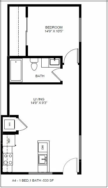 A4 floor plan