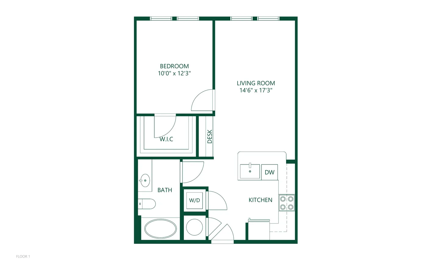 A1 floor plan