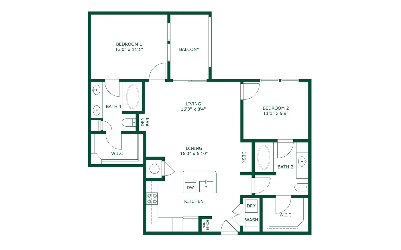 B2 floor plan