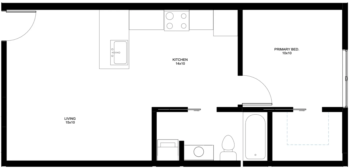 A2 floor plan