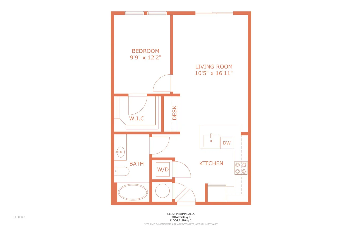A1 floor plan