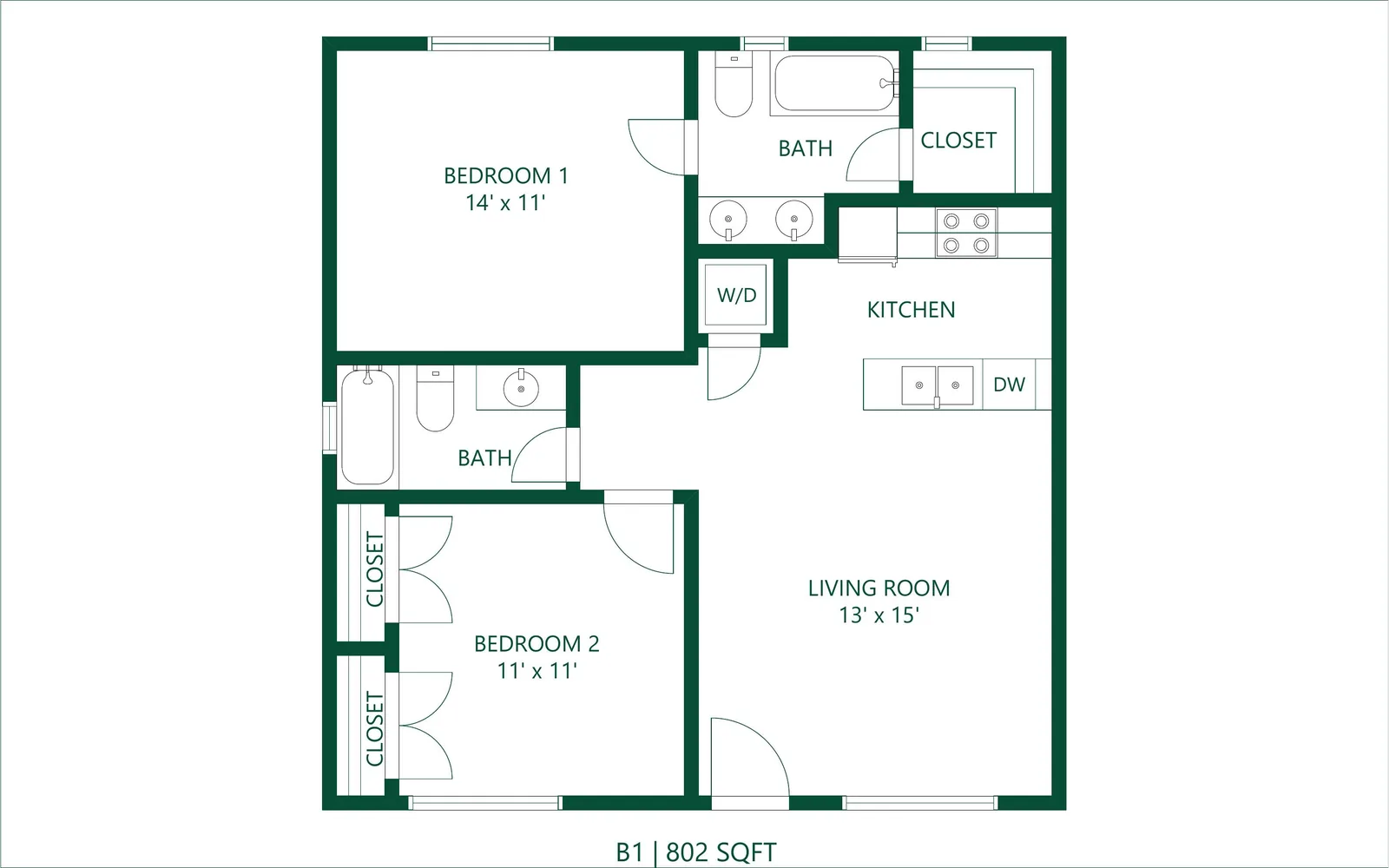 B1 floor plan