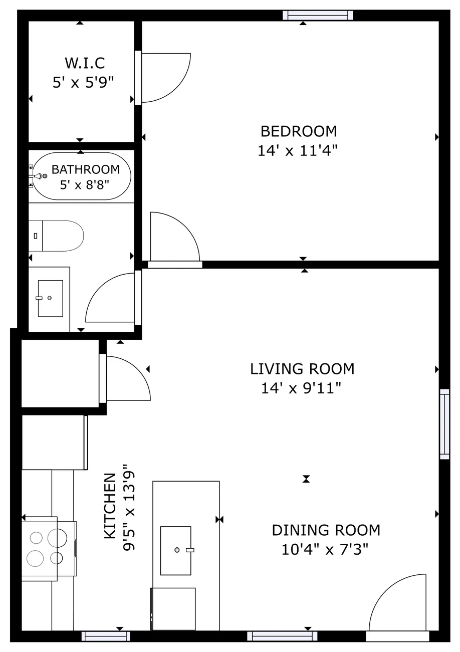 A2 floor plan