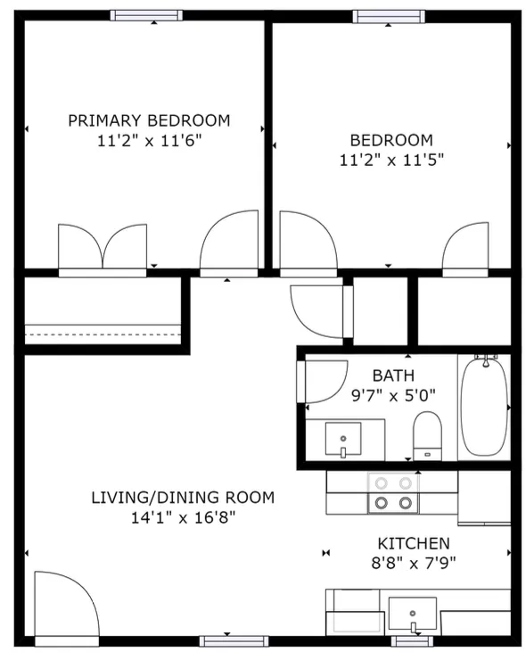 B1 floor plan