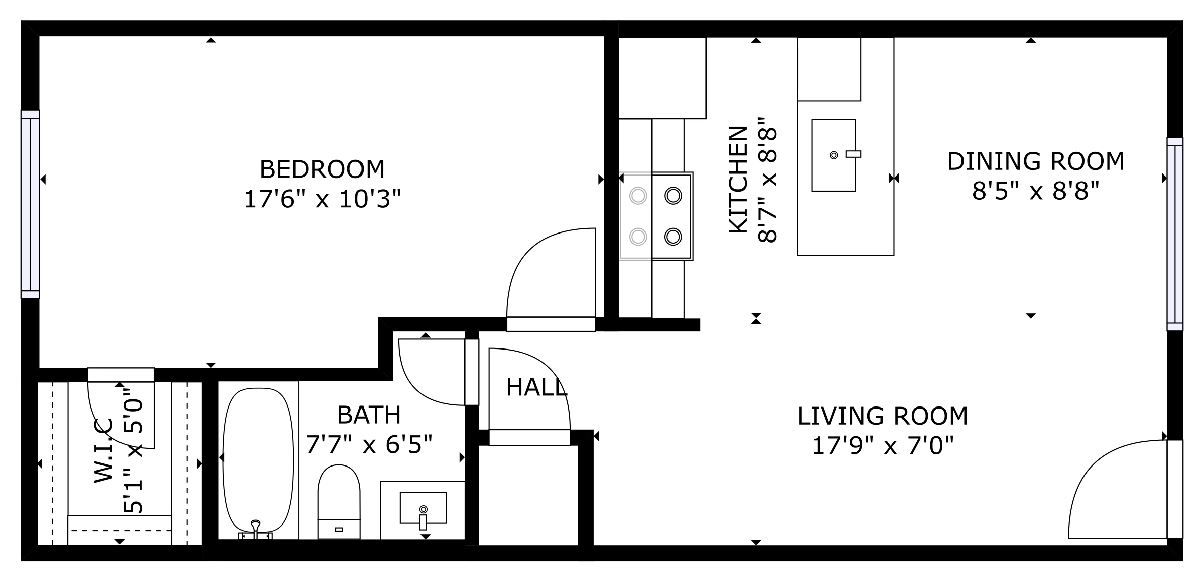 A1 floor plan