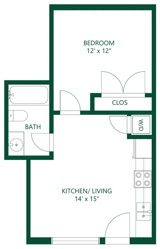 A1 floor plan