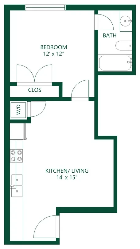 A2 floor plan