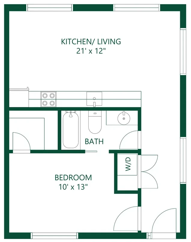 A4 floor plan