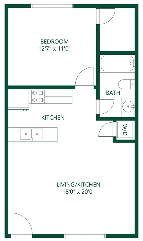 A1.1 floor plan