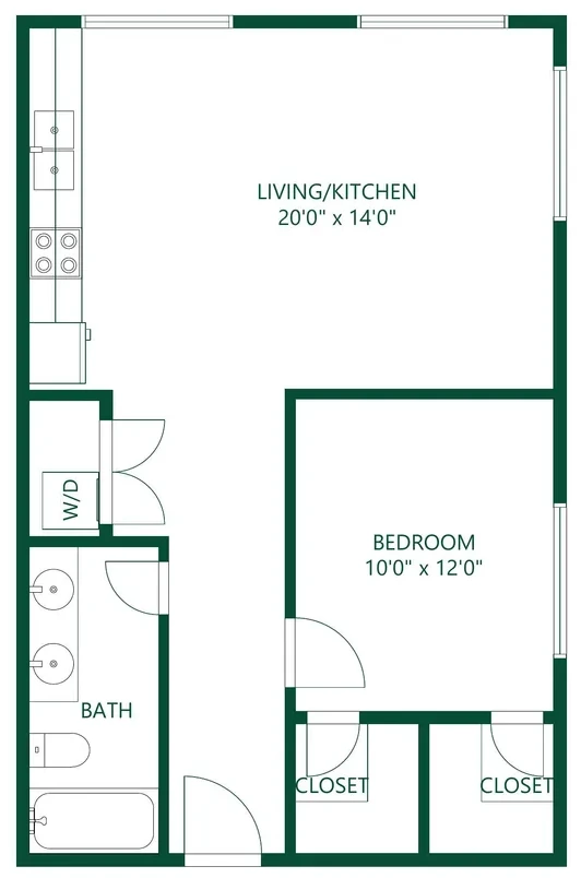 A4 floor plan