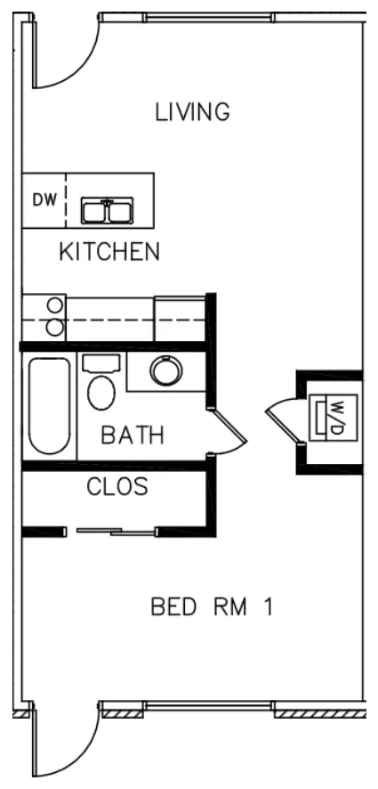 A2 floor plan