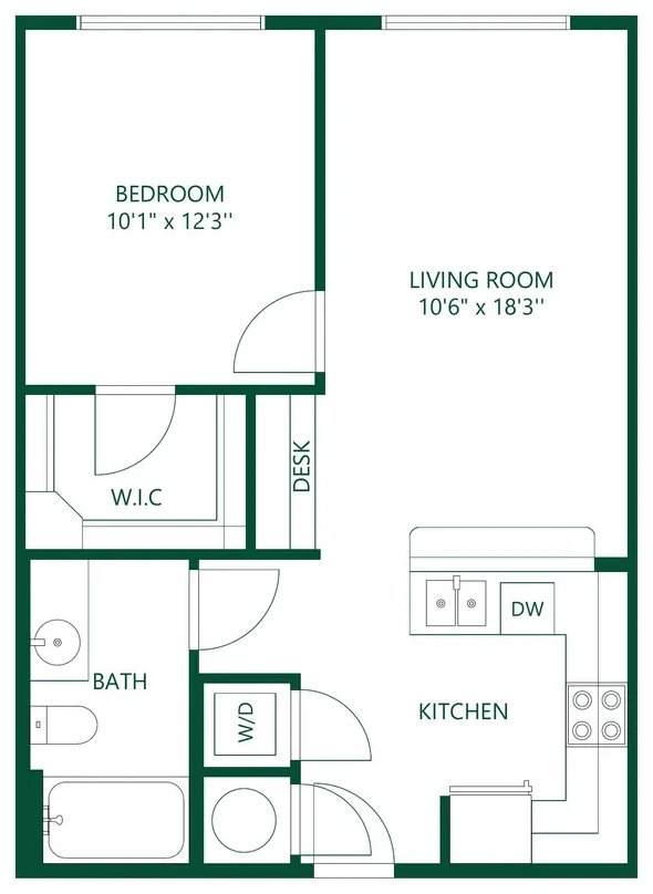 A1.B floor plan
