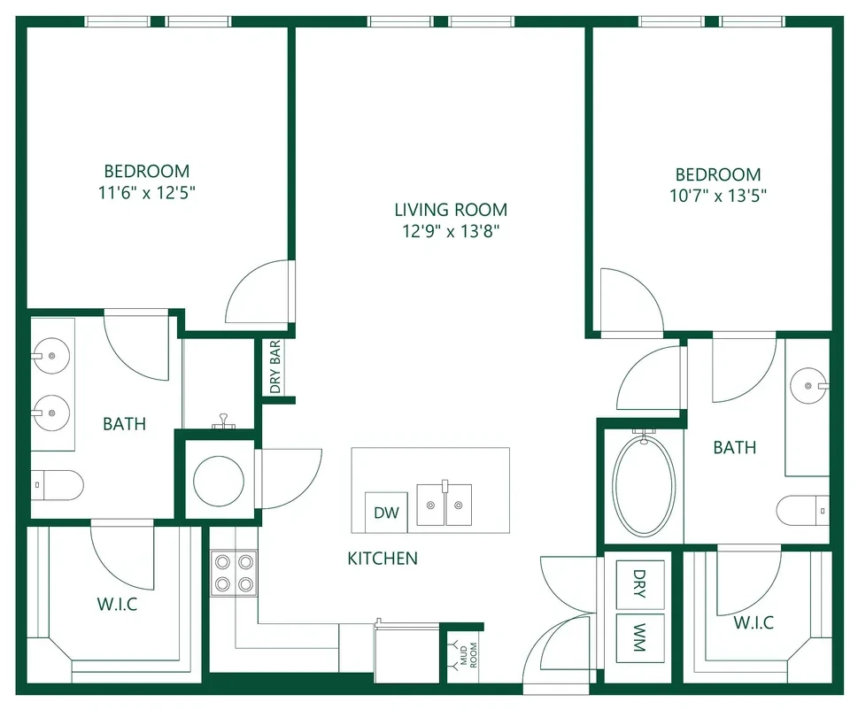 B3.A floor plan