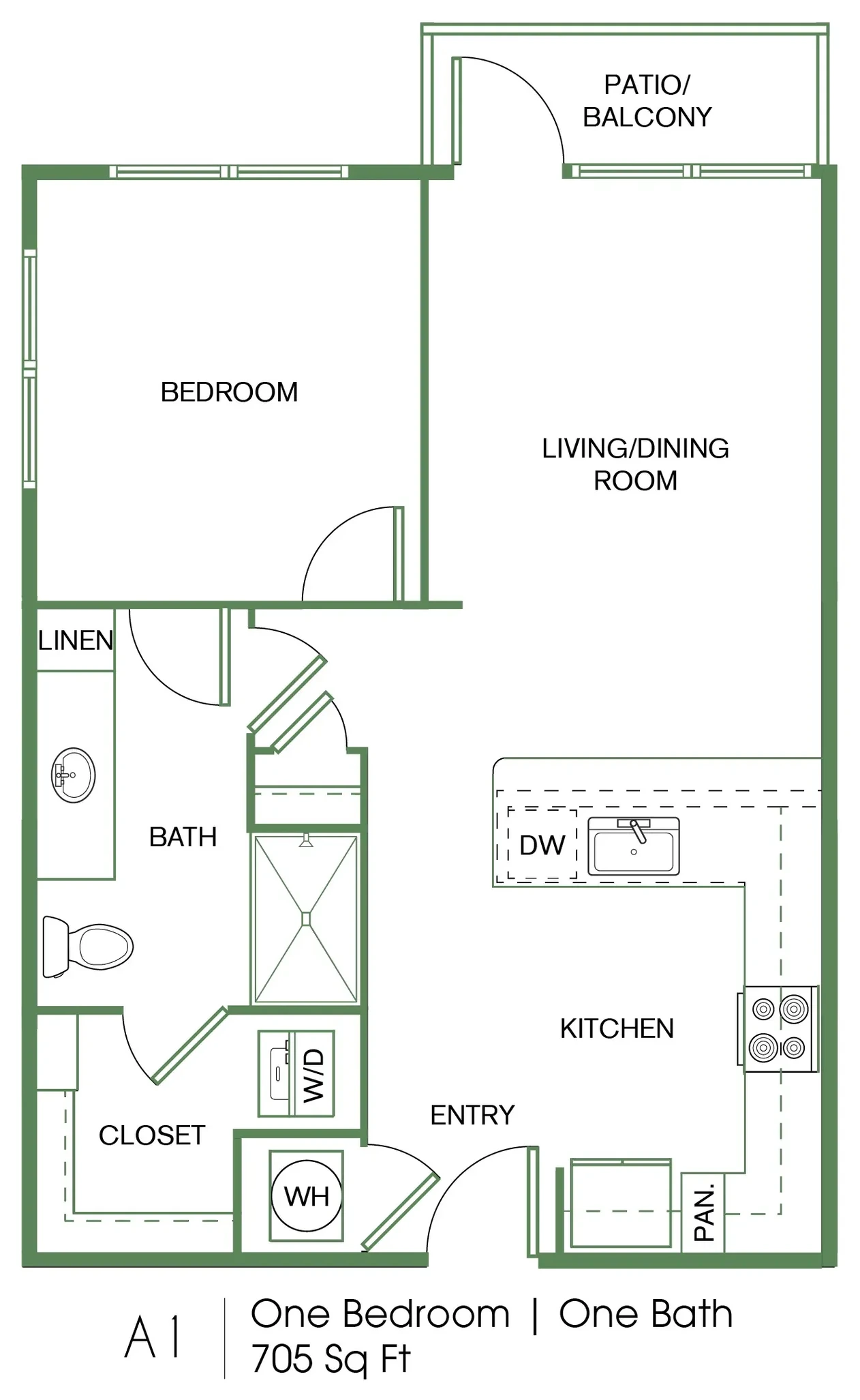 A1 floor plan