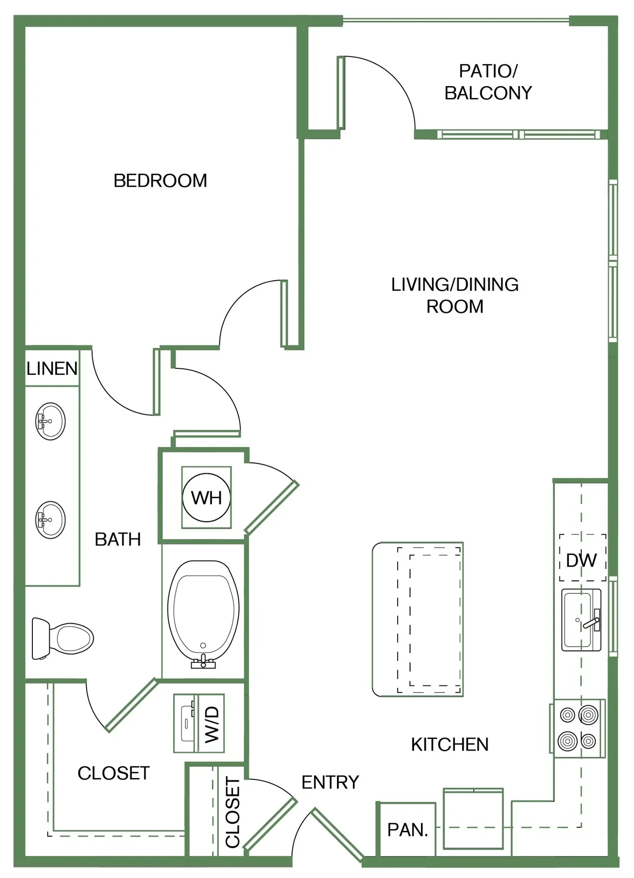 A2 floor plan
