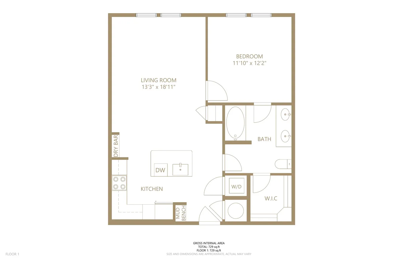 A2 floor plan