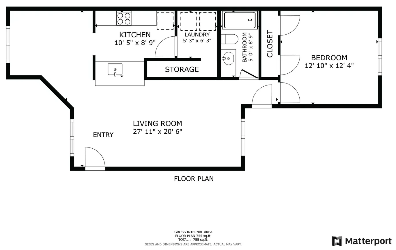 A2 floor plan