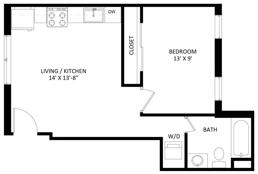 A1 floor plan