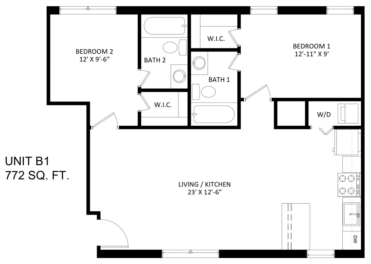 B1 floor plan