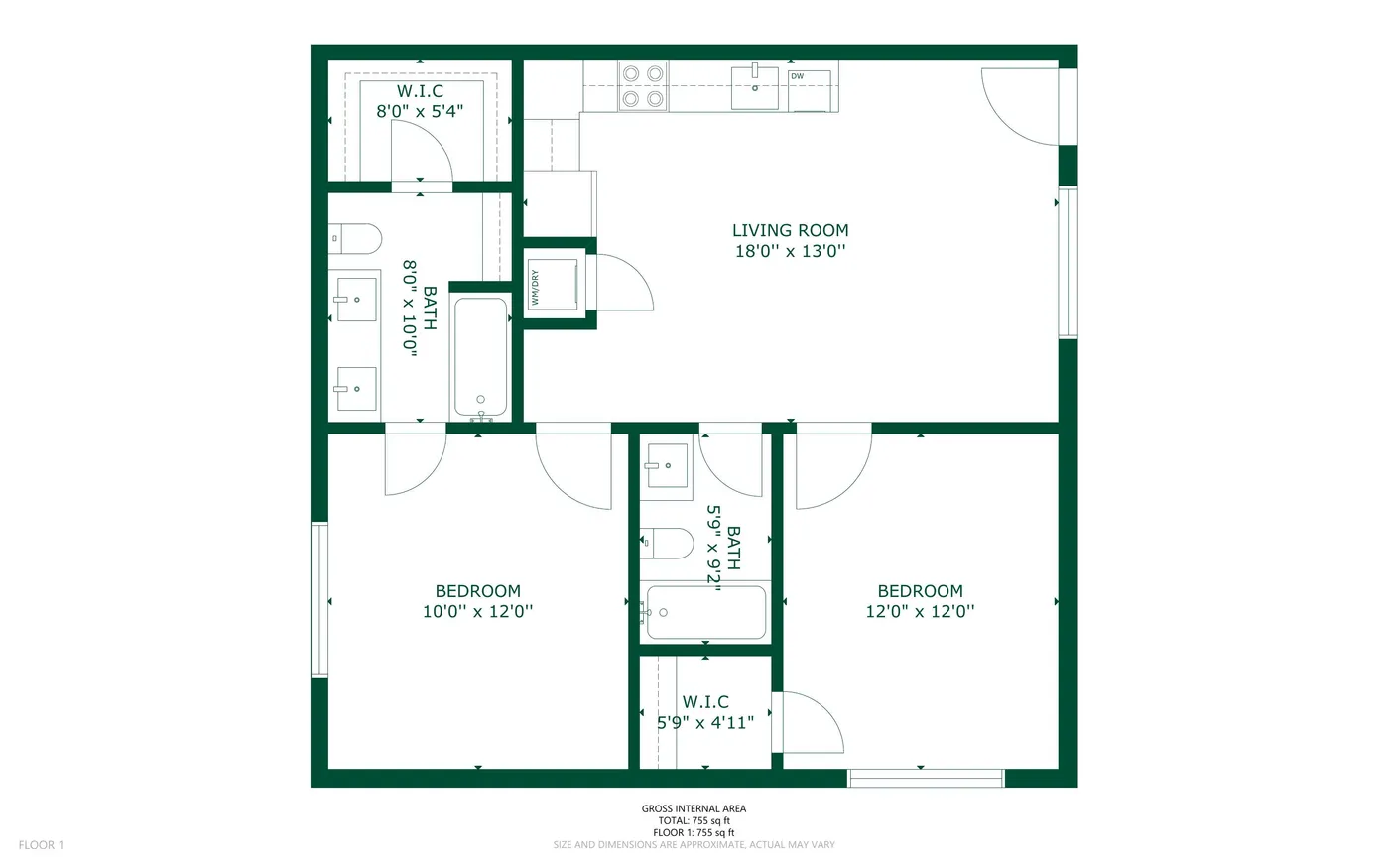 B2 floor plan